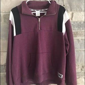 PINK quarter zip